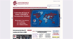 Desktop Screenshot of myotronics.com